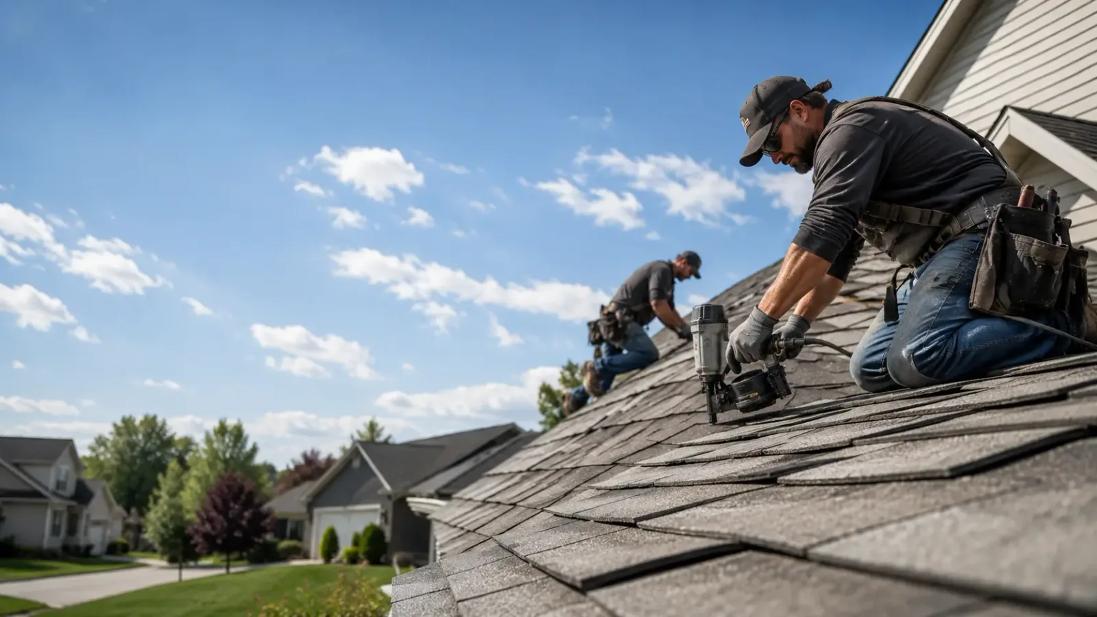 Storm Damage Roof Repair in Gans, OK near me